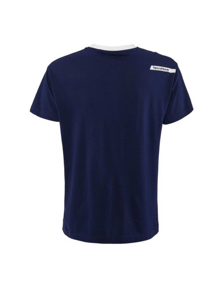 VAIRO -Camiseta Tecnifibre Cotton Tee 22teetri Azul Marinho