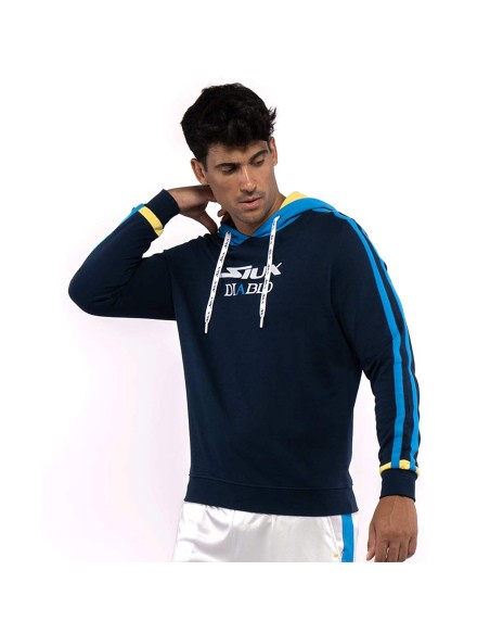 Siux -Sudadera Siux Diablo Sanyo Azul Fw23 Siux -Sudadera Siux Diablo Sanyo Azul Fw23