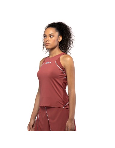 Siux -Camiseta feminina sem mangas Siux Wish Coral
