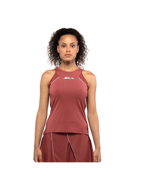 Siux -T-shirt sem mangas Siux Woman Wish Coral