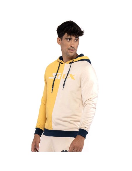 Siux -Sudadera Siux Hombre Superdie Beige Yellow
