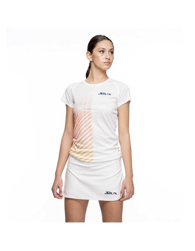 Siux -T-SHIRT DE MULHER SIUX MEIO BRANCO