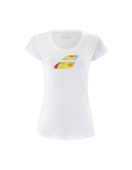 Babolat -Babolat Exercise Big Flag Tee Mujer Babolat -Babolat Exercise Big Flag Tee Mujer