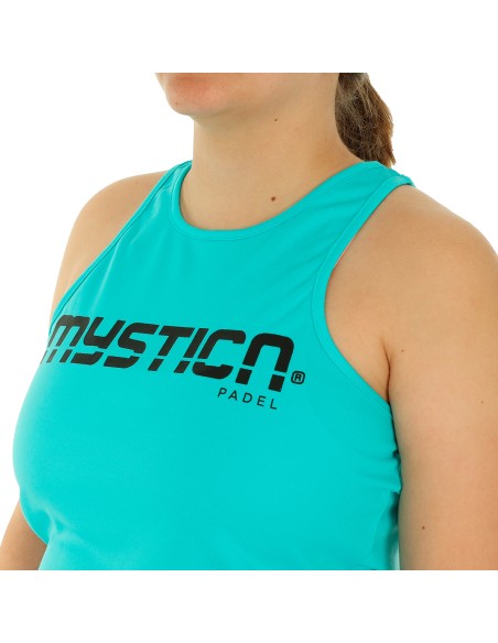 MYSTICA -Camiseta feminina Mystica Ss24 preta MYSTICA -Camiseta feminina Mystica Ss24 preta