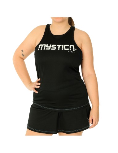 MYSTICA -Camiseta feminina Mystica Ss24 preta