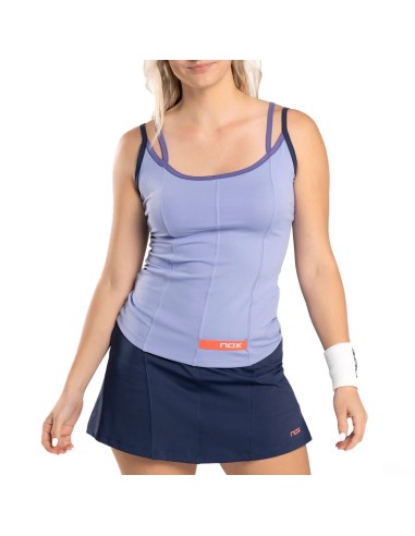 Nox -NOX PRO NAVAL BLUE T24SSMCANB WOMEN'S STRAPPY SHIRT