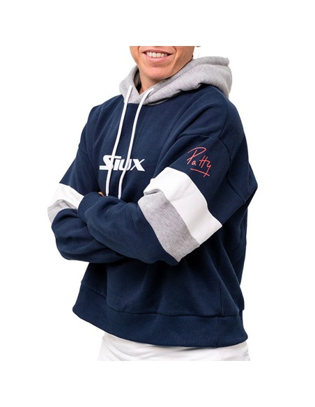 Siux Moletom com Capuz Azul Patty