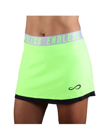 Endless -Endless Iconic Skirt 40205 Black Green