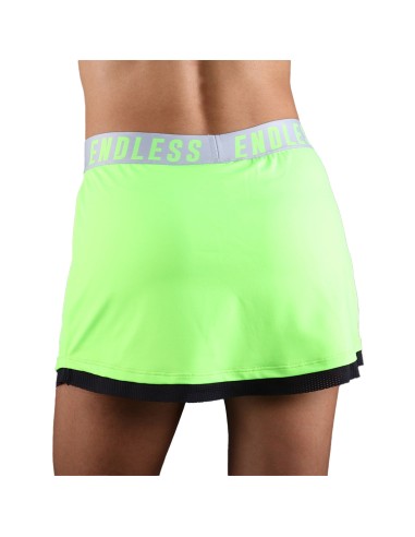 Endless -Endless Iconic Skirt 40205 Black Green