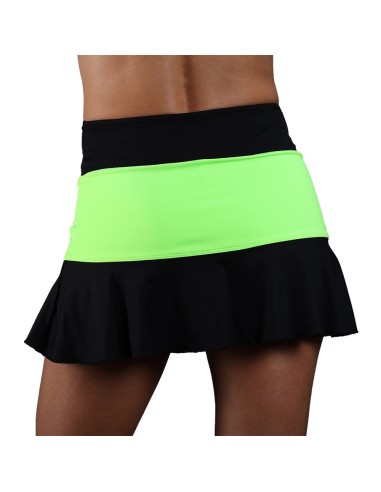 Endless -Saia de Renda Endless 40201 Preto Verde