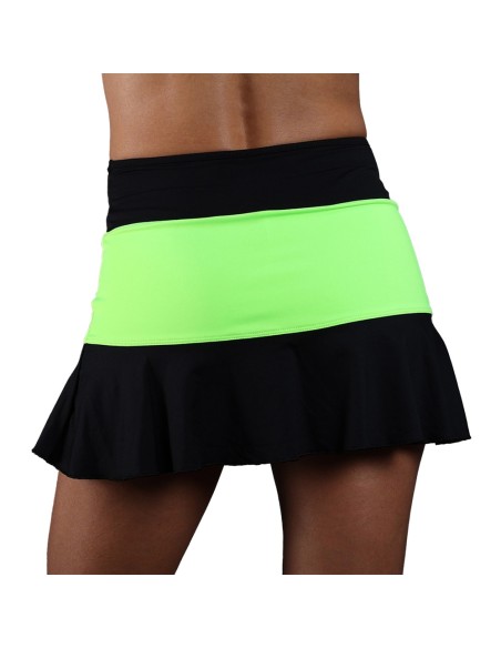 Endless -Saia de Renda Endless 40201 Preto Verde