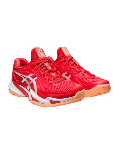 Asics -Tênis Asics Court Ff 3 Novak Clay 1041a364 961 Asics -Tênis Asics Court Ff 3 Novak Clay 1041a364 961