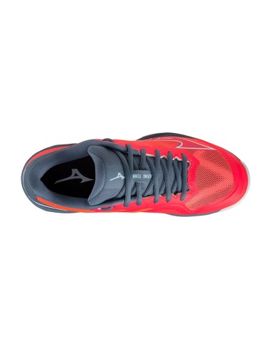 -Mizuno Wave Exceed Light CC WOS VERMELHO PARA MULHER