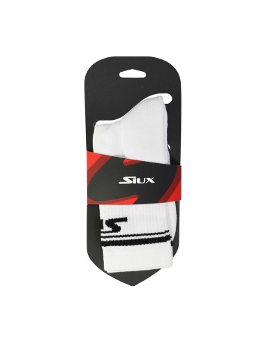 Siux Long Ribbed Heizer White/Black Sock