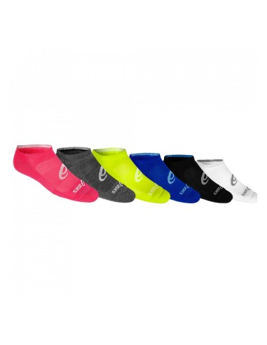Pack 6 Pairs Of Invisible Socks Asics 135523