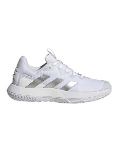 Adidas -SAPATOS DE MULHER Adidas Solematch Control ID1502 BRANCOS E PRATEADOS