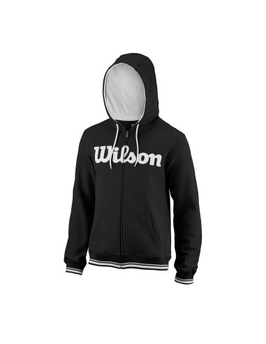 Wilson M Team Script Fz Hoody Sweatshirt Wra765901