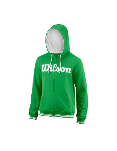 Moletom com zíper completo Wilson Team Script Wra765902