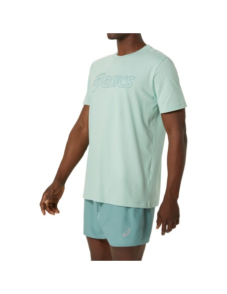 Asics -ASICS T-SHIRT ASICS LOGO SS TEE 2031E188 402 Asics -ASICS T-SHIRT ASICS LOGO SS TEE 2031E188 402