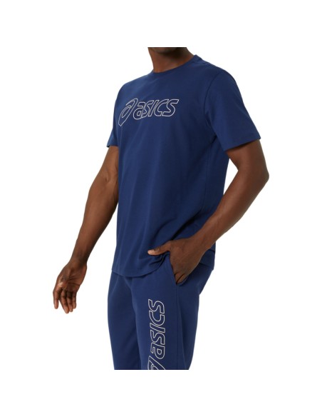 Asics -ASICS T-SHIRT ASICS LOGO SS TEE 2031E188 402 Asics -ASICS T-SHIRT ASICS LOGO SS TEE 2031E188 402