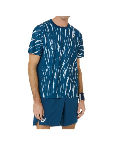 Asics -ASICS HOMEM GAME SS TOP T-SHIRT 2041A302 412