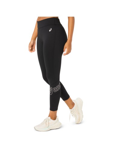 Asics -Mallas Asics Logo 7/8 Tight Mujer