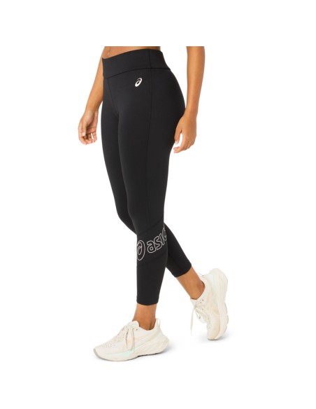 Asics -Mallas Asics Logo 7/8 Tight Mujer