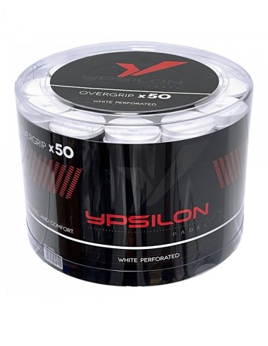 Ypsilon -Drum 50 Overgrips Ypsilon Comfort / Perforated White Mixed