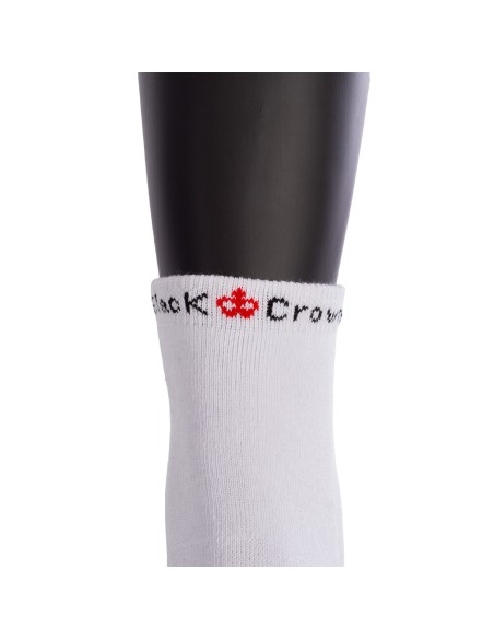 Black Crown -Calcetines Black Crown Pro Tobilleros Blancos