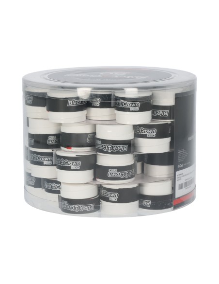 Black Crown -Cubo x60 Grips Black Crown Blanco
