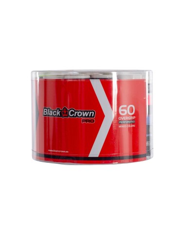 Black Crown -CUBO 60 OVERGRIPS PERFURADOS COROA PRETA A000404 MULTICOLOR