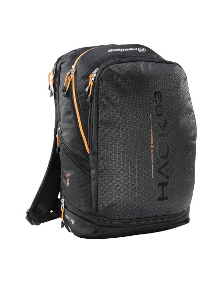 Bullpadel -Mochila Bullpadel Hack Preta