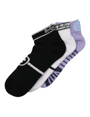 Bullpadel -Pack 3 Calcetines Bullpadel BP2402 I Mujer