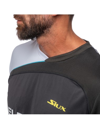 Siux -CAMISETA SIUX ELECTRA STUPA OFICIAL HOMBRE NEGRA FW24