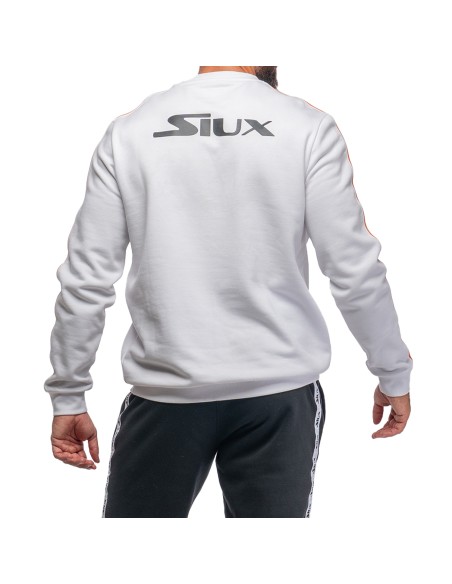 Siux -SUDADERA SIUX LEVEL UNISEX BLANCA Siux -SUDADERA SIUX LEVEL UNISEX BLANCA