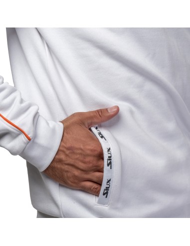 Siux -SUDADERA SIUX LEVEL UNISEX BLANCA