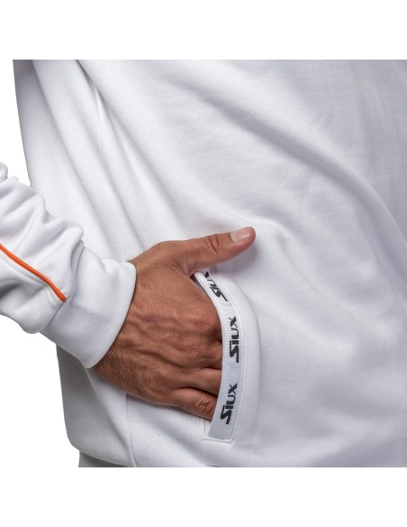 Siux -SUDADERA SIUX LEVEL UNISEX BLANCA Siux -SUDADERA SIUX LEVEL UNISEX BLANCA