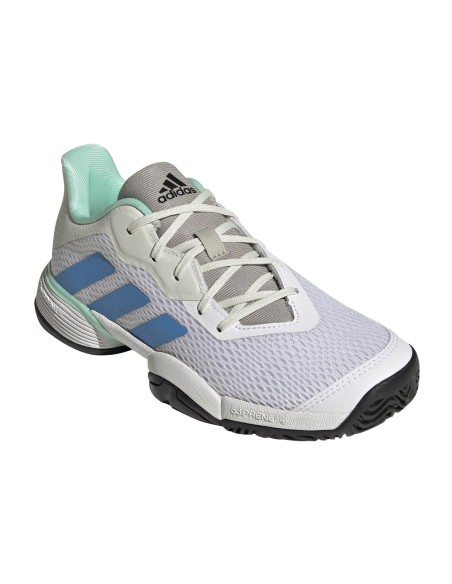 Adidas -Adidas Barricade Blanco Azul Junior Gy4017