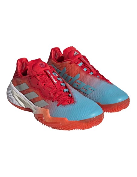 Adidas -Adidas Adidas Barricade Clay RED GREY WOMEN'S HQ8427