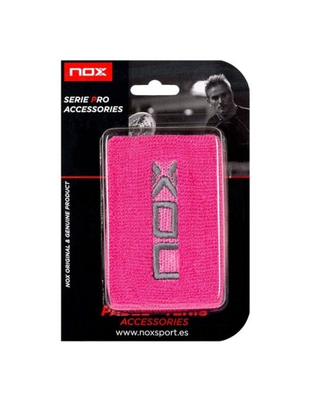 Nox -Muñequera Nox Blister Rosa 2 Ud
