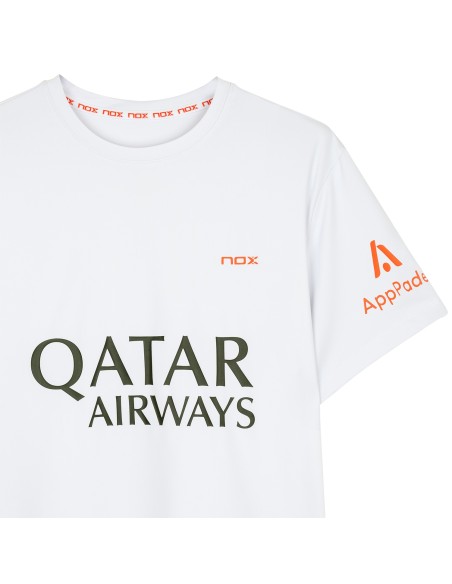 Nox -NOX SPONSORS AT10 T-SHIRT T24CASPATWH Nox -NOX SPONSORS AT10 T-SHIRT T24CASPATWH