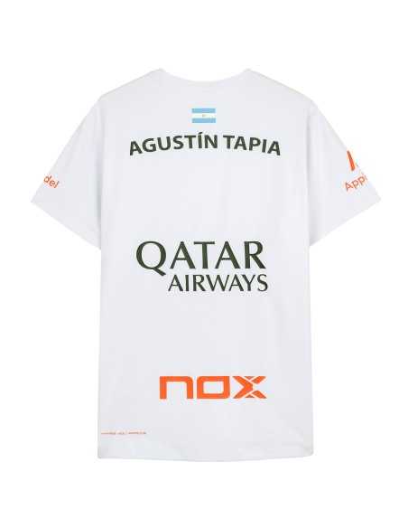 Nox -NOX SPONSORS AT10 T-SHIRT T24CASPATWH Nox -NOX SPONSORS AT10 T-SHIRT T24CASPATWH