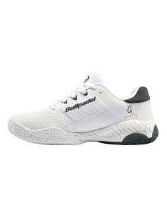 Bullpadel -Sapatos femininos Bullpadel Elite 24i Ck65012014 branco/verde 2