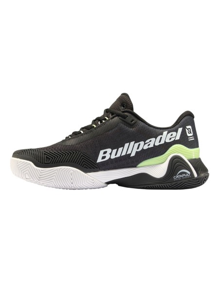 Bullpadel -Sapatos Bullpadel Hack Vibram 24i Ck58005014 Preto/Verde Bullpadel -Sapatos Bullpadel Hack Vibram 24i Ck58005014 Preto/Verde