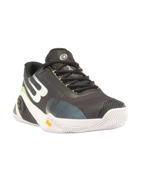 Bullpadel -Sapatos Bullpadel Hack Vibram 24i Ck58005014 Preto/Verde Bullpadel -Sapatos Bullpadel Hack Vibram 24i Ck58005014 Preto/Verde