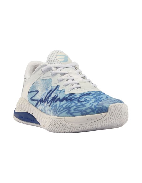 Bullpadel -Sapatos femininos Bullpadel Ionic W 24i Ck67012011 branco/azul claro