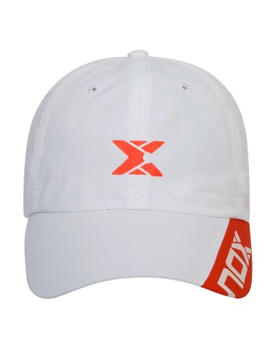 Nox -GORRA NOX BLANCA LOGO ROJO GOBLAROJ