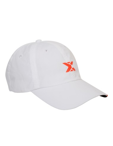 Nox -Gorra Nox Blanca Logo Rojo