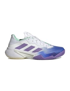 Adidas -Adidas Barricade BLANCO AZUL MUJER HP7417
