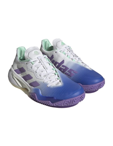 Adidas -Adidas Barricade BLANCO AZUL MUJER HP7417